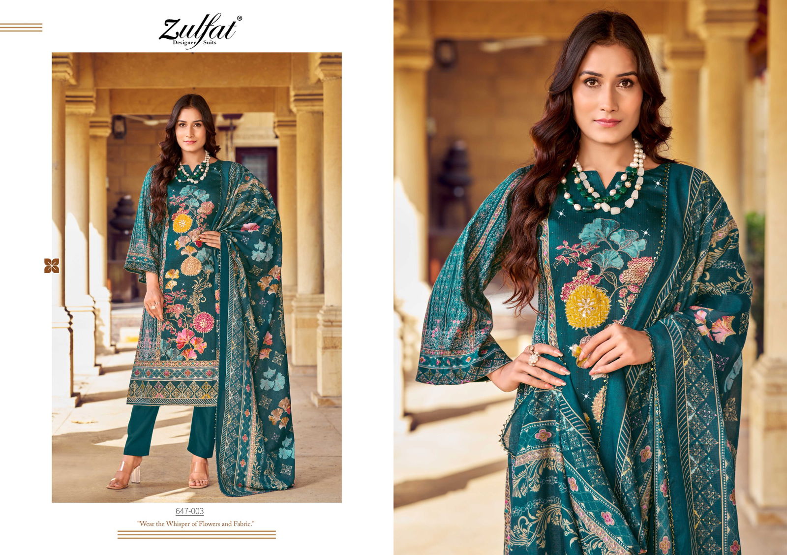 Sangini Vol 6 By Zulfat Printed Jam Cotton Dress Material Exporters In India